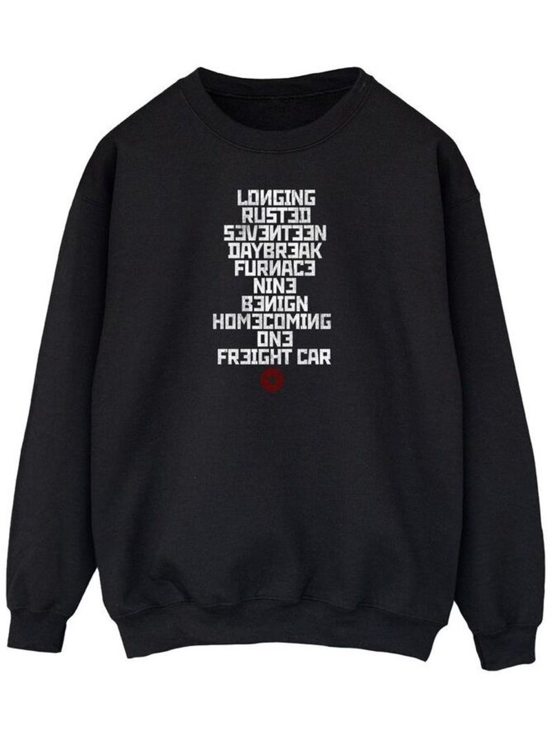 Marvel - Sweat TRIGGER WORDS Noir - Kiabi