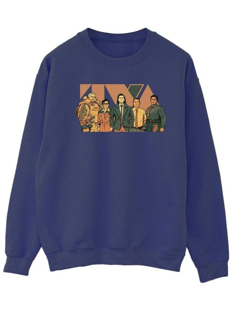 Marvel - Sweat TVA Bleu marine - Kiabi