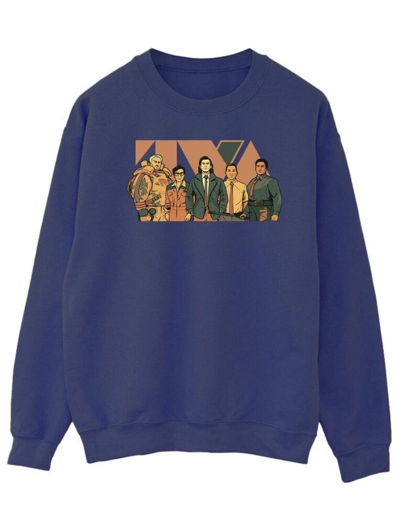 Marvel - Sweat TVA Bleu marine - Kiabi