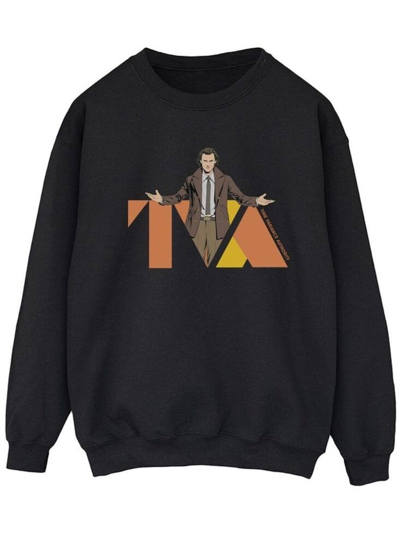 Marvel - Sweat TVA Noir - Kiabi