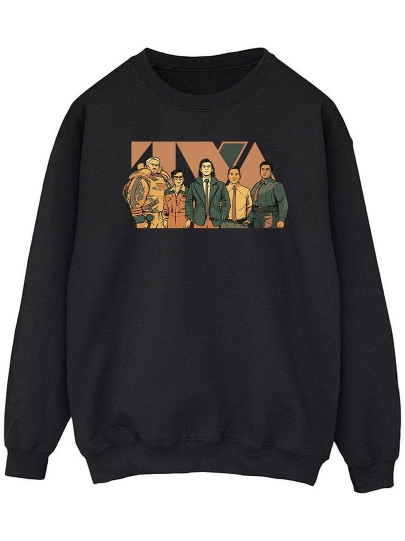 Marvel - Sweat TVA Noir - Kiabi