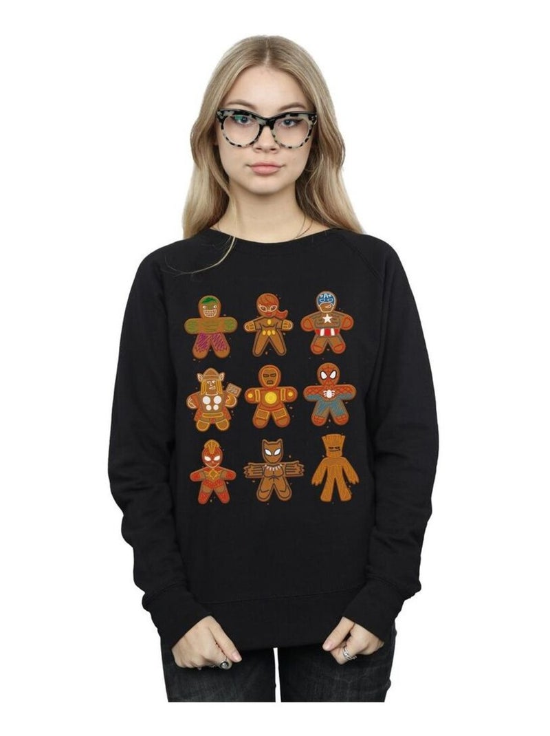 Marvel - Sweat Vengeurs Noir - Kiabi