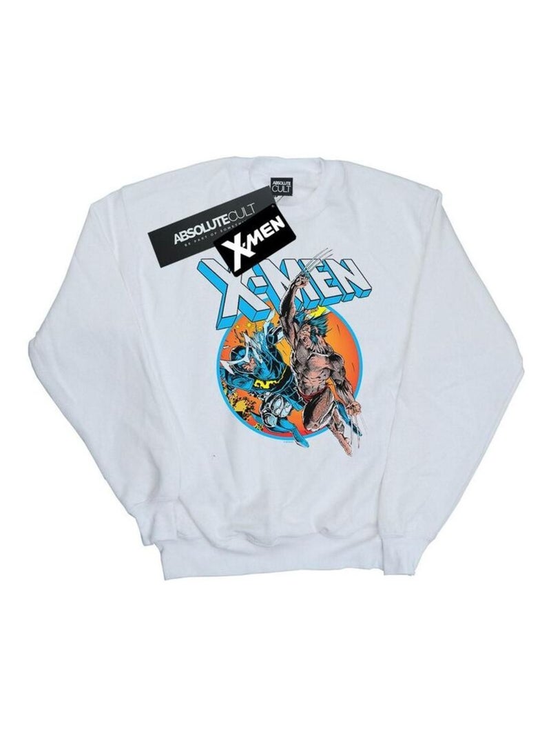 Marvel - Sweat X-MEN Blanc - Kiabi