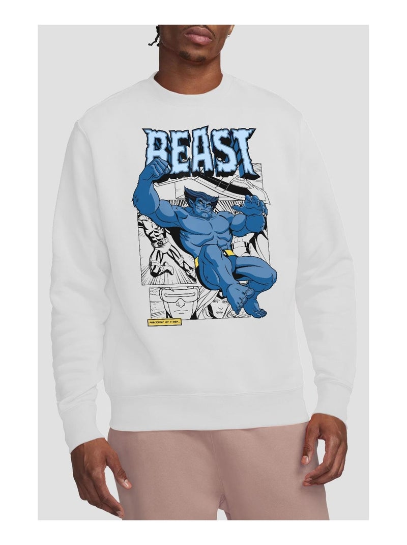 Marvel - Sweat X-MEN Blanc - Kiabi