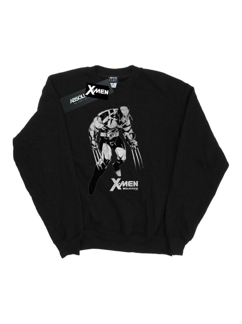 Marvel - Sweat X-MEN Noir - Kiabi