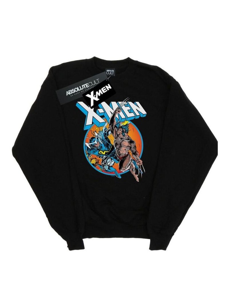 Marvel - Sweat X-MEN Noir - Kiabi
