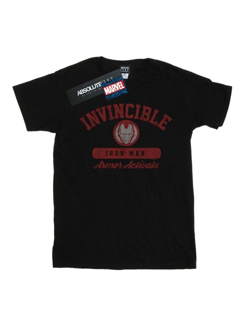 Marvel - T-shirt ACTIVATE Noir - Kiabi