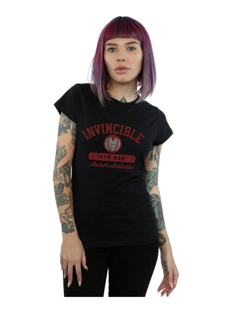 Marvel - T-shirt ACTIVATE Noir - Kiabi