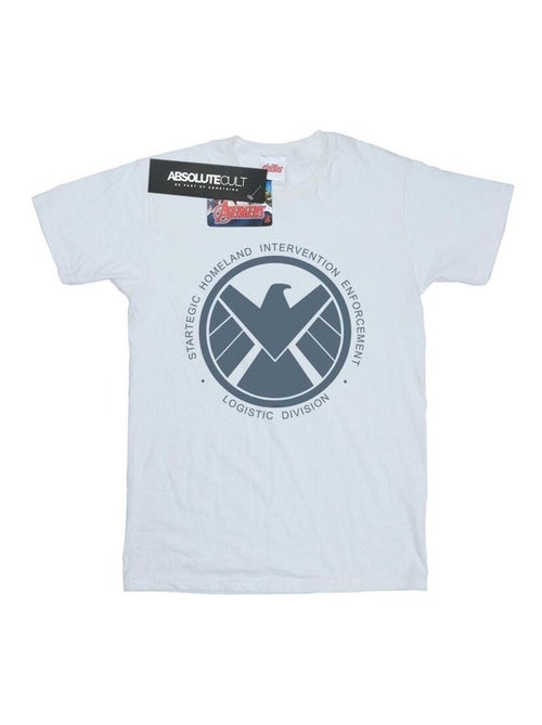 Marvel - T-shirt AGENTS OF SHIELD LOGISTICS DIVISION - Kiabi