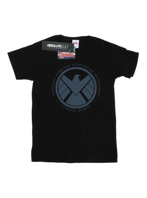 Marvel - T-shirt AGENTS OF SHIELD LOGISTICS DIVISION - Kiabi