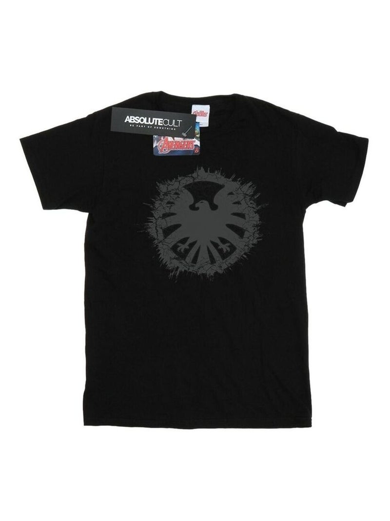 Marvel - T-shirt AGENTS OF SHIELD Noir - Kiabi
