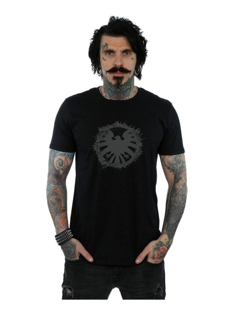 Marvel - T-shirt AGENTS OF SHIELD Noir - Kiabi