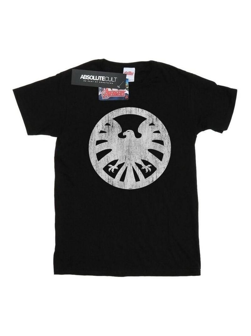 Marvel - T-shirt AGENTS OF SHIELD Noir - Kiabi