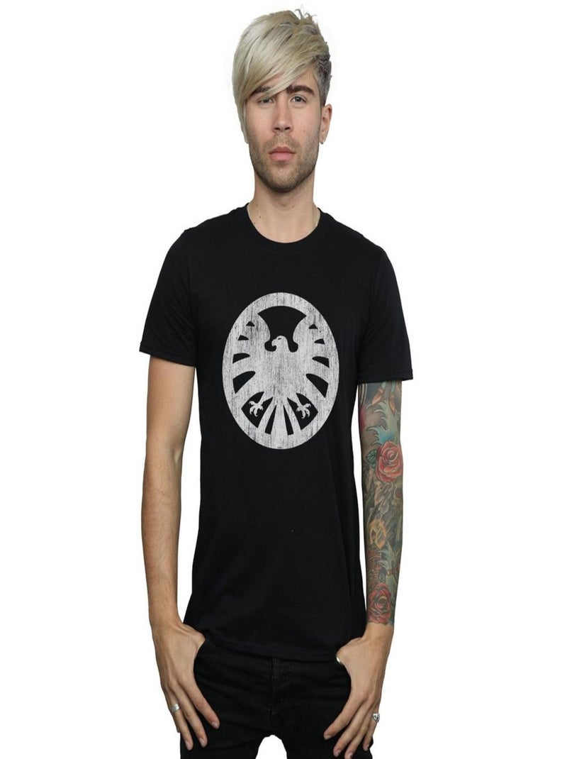Marvel - T-shirt AGENTS OF SHIELD Noir - Kiabi