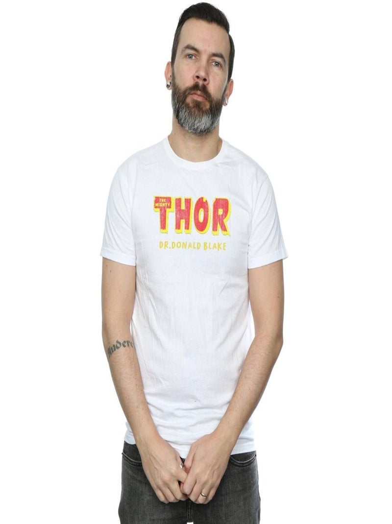 Marvel - T-shirt AKA DR DONALD BLAKE Blanc - Kiabi