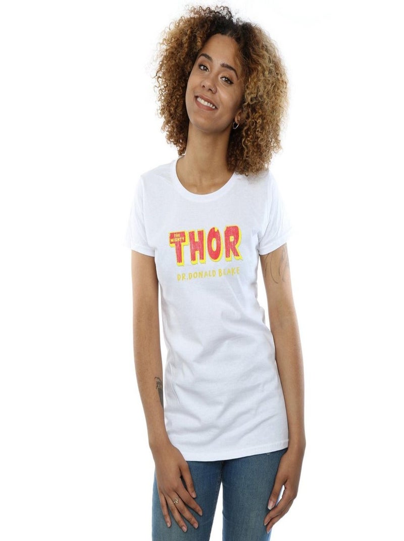 Marvel - T-shirt AKA DR DONALD BLAKE Blanc - Kiabi