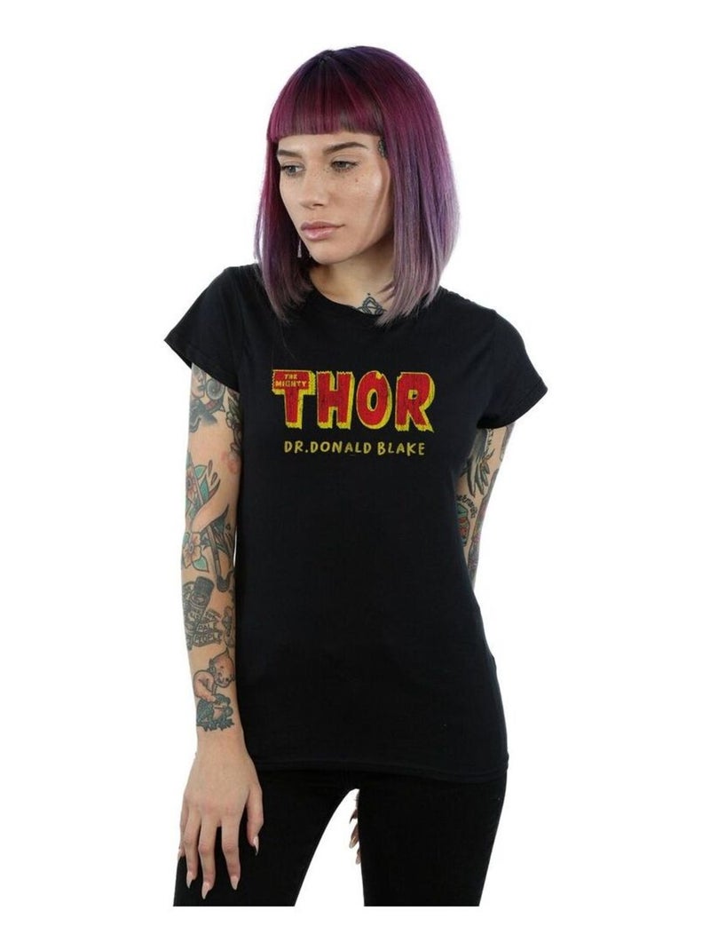 Marvel - T-shirt AKA DR DONALD BLAKE Noir - Kiabi