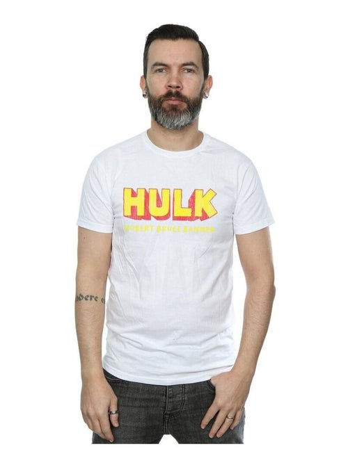 Marvel - T-shirt AKA ROBERT BRUCE BANNER - Kiabi