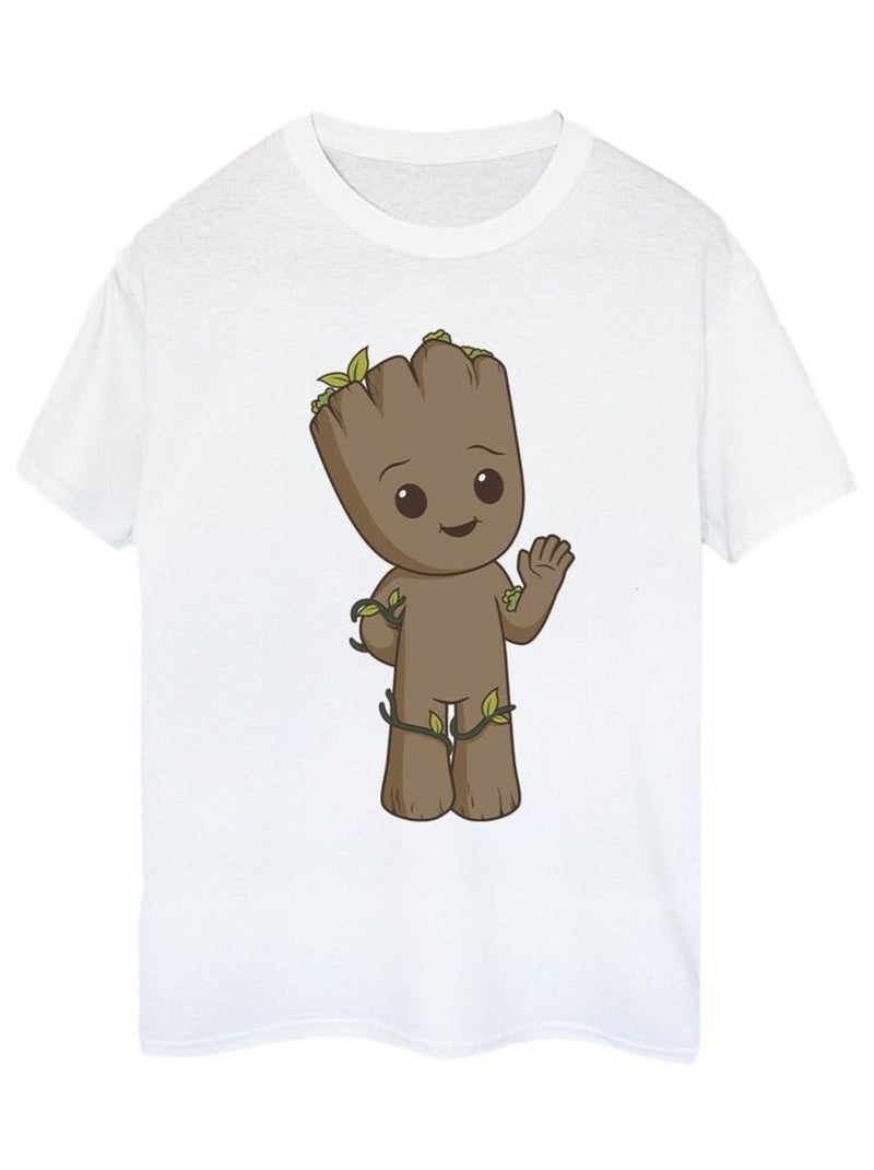 Marvel - T-shirt AM GROOT Blanc - Kiabi