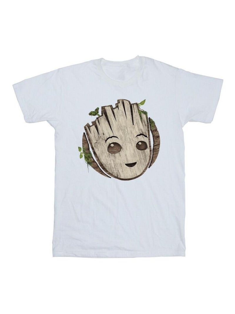 Marvel - T-shirt AM GROOT Blanc - Kiabi