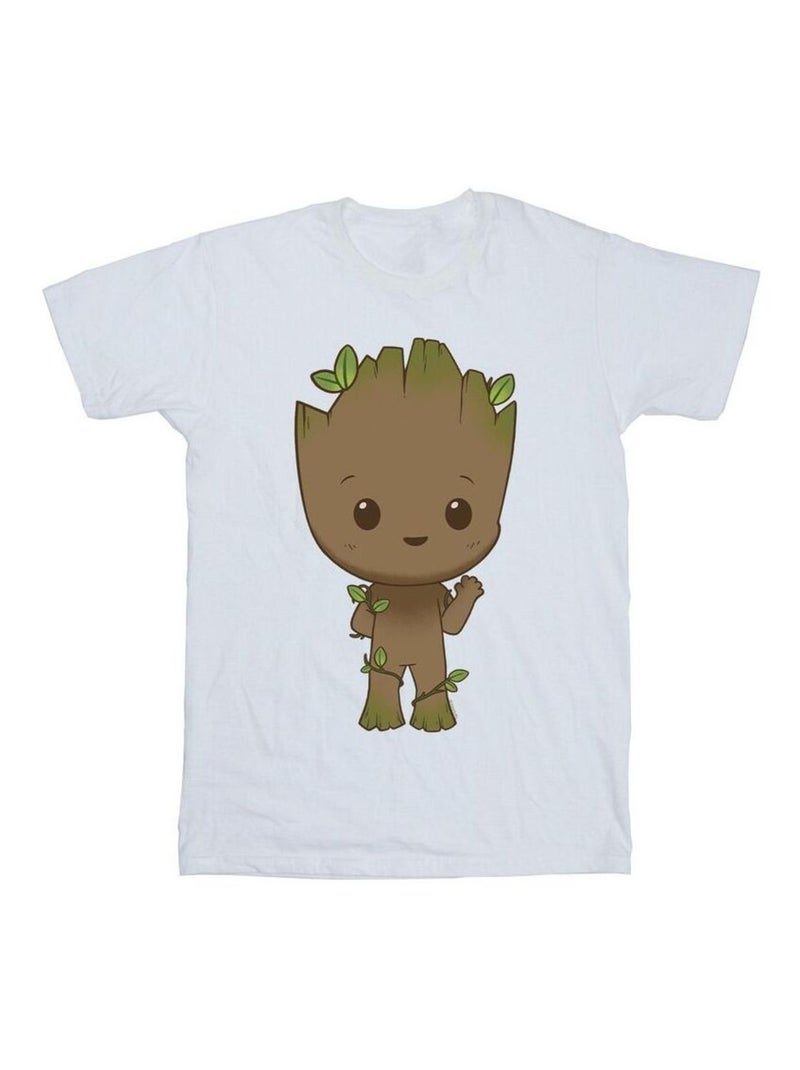 Marvel - T-shirt AM GROOT Blanc - Kiabi