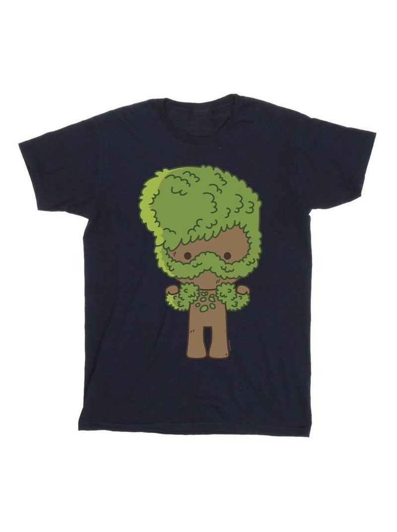 Marvel - T-shirt AM GROOT Bleu marine - Kiabi