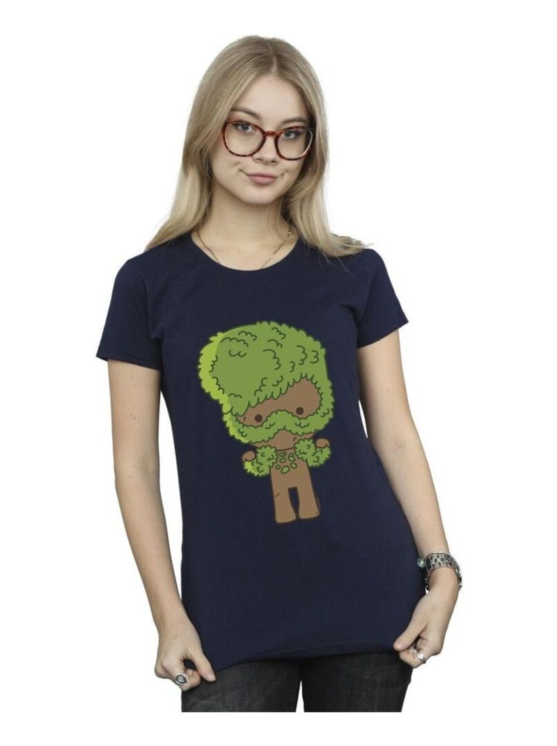 Marvel - T-shirt AM GROOT Bleu marine - Kiabi