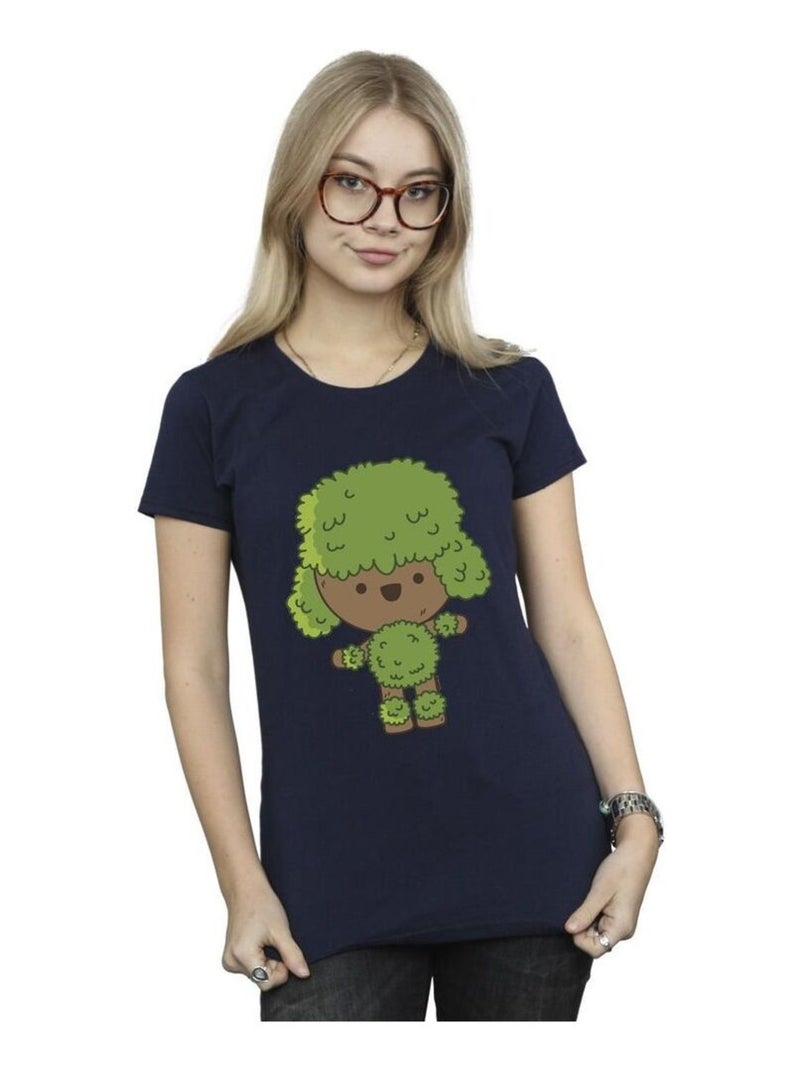 Marvel - T-shirt AM GROOT Bleu marine - Kiabi