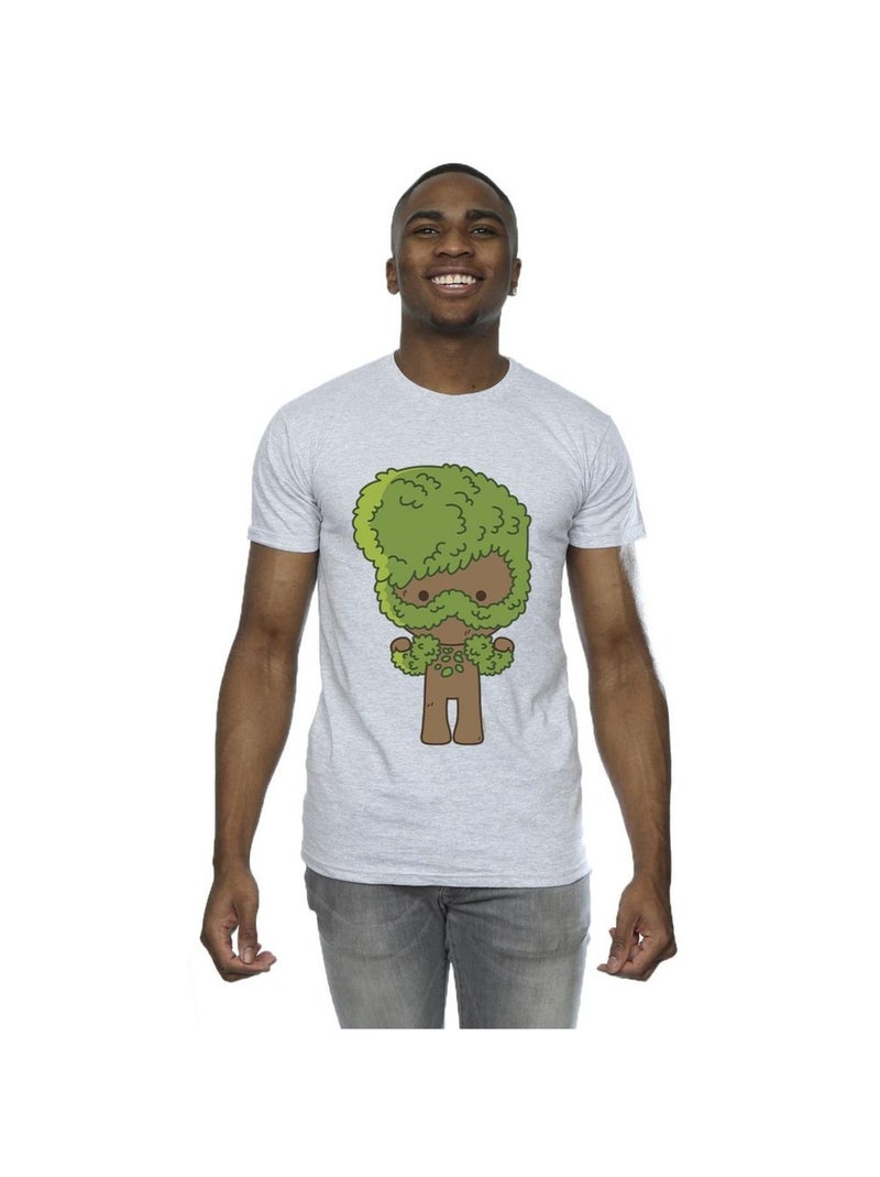 Marvel - T-shirt AM GROOT Gris chiné - Kiabi