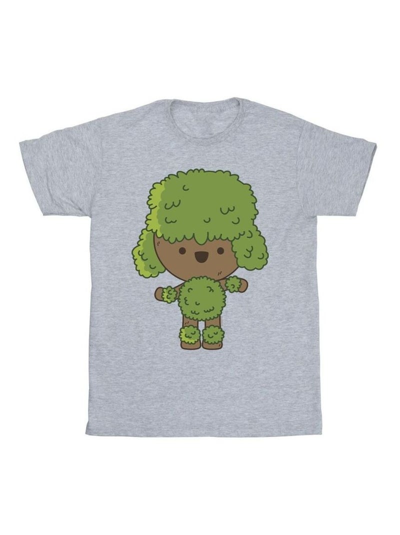 Marvel - T-shirt AM GROOT Gris chiné - Kiabi