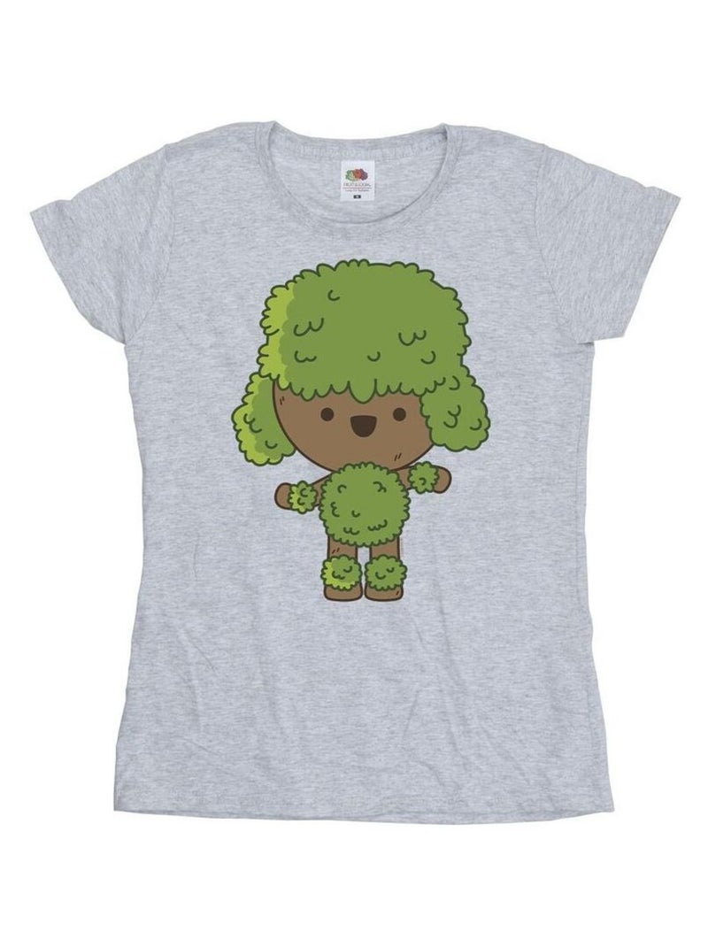 Marvel - T-shirt AM GROOT Gris chiné - Kiabi