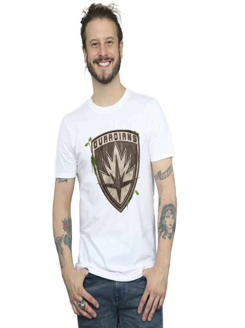 Marvel - T-shirt AM GROOT GUARDIAN Blanc - Kiabi