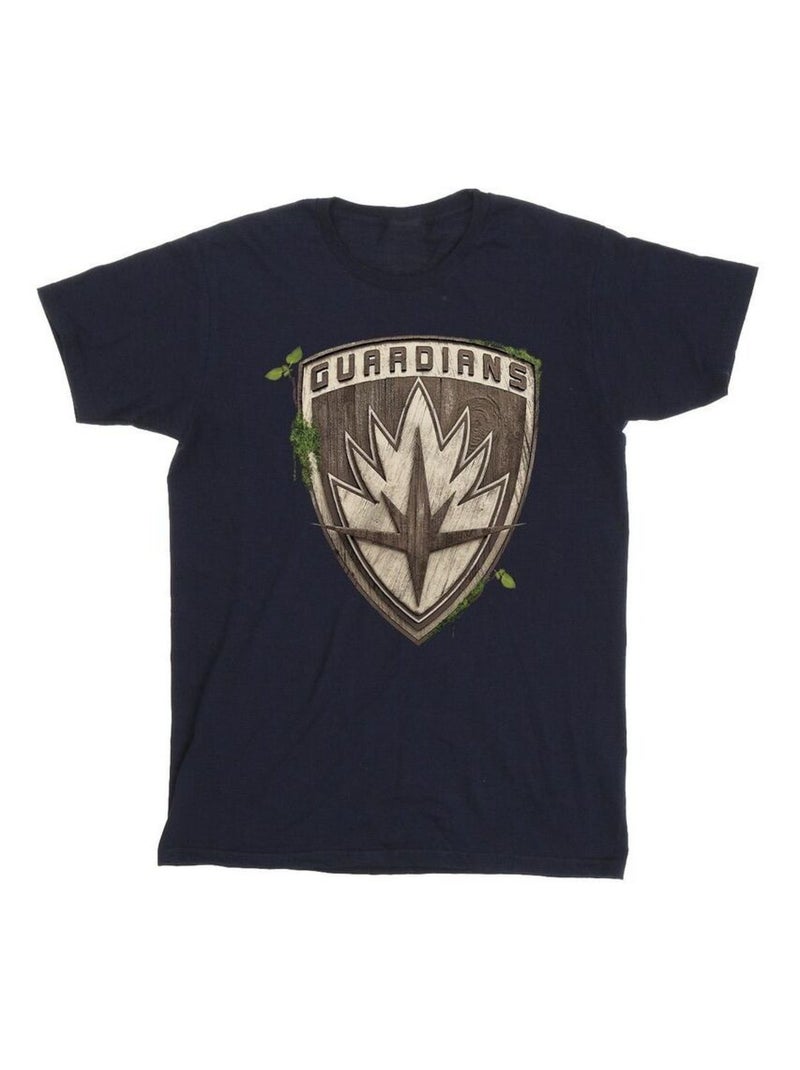 Marvel - T-shirt AM GROOT GUARDIAN Bleu marine - Kiabi