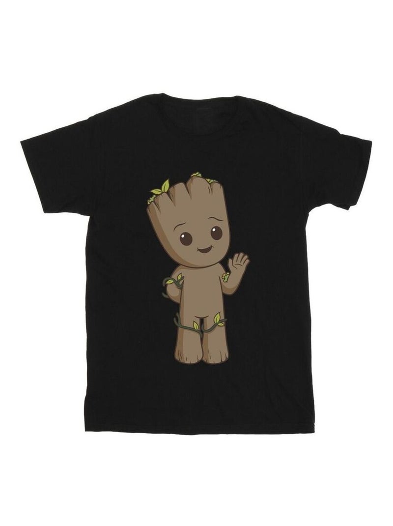 Marvel - T-shirt AM GROOT Noir - Kiabi