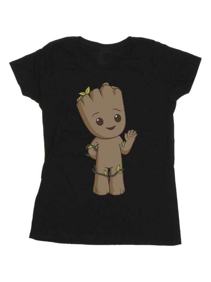 Marvel - T-shirt AM GROOT Noir - Kiabi