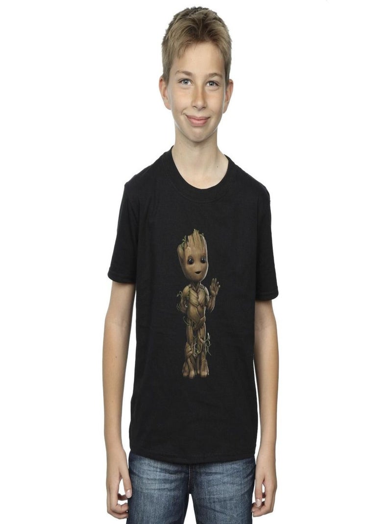 Marvel - T-shirt AM GROOT Noir - Kiabi