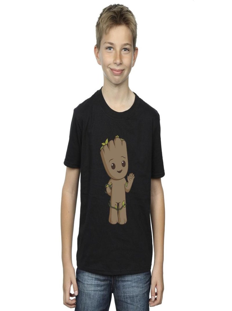 Marvel - T-shirt AM GROOT Noir - Kiabi
