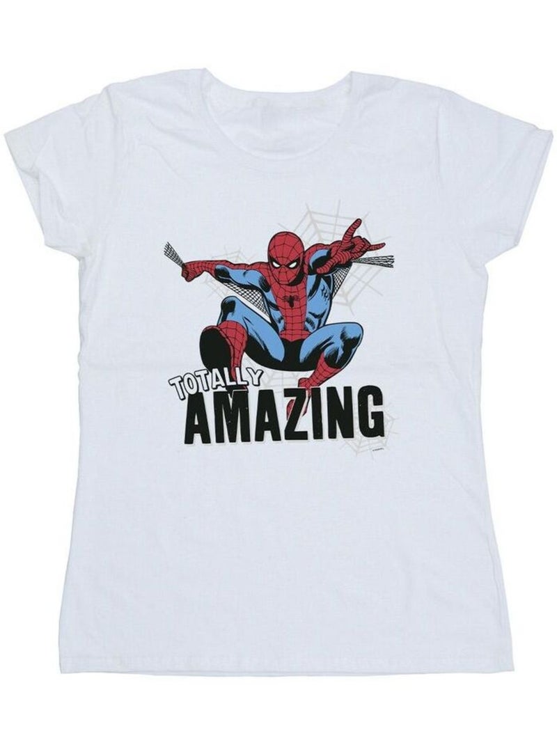 Marvel - T-shirt AMAZING Blanc - Kiabi