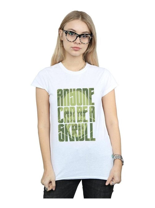 Marvel - T-shirt ANYONE CAN BE A SKRULL - Kiabi