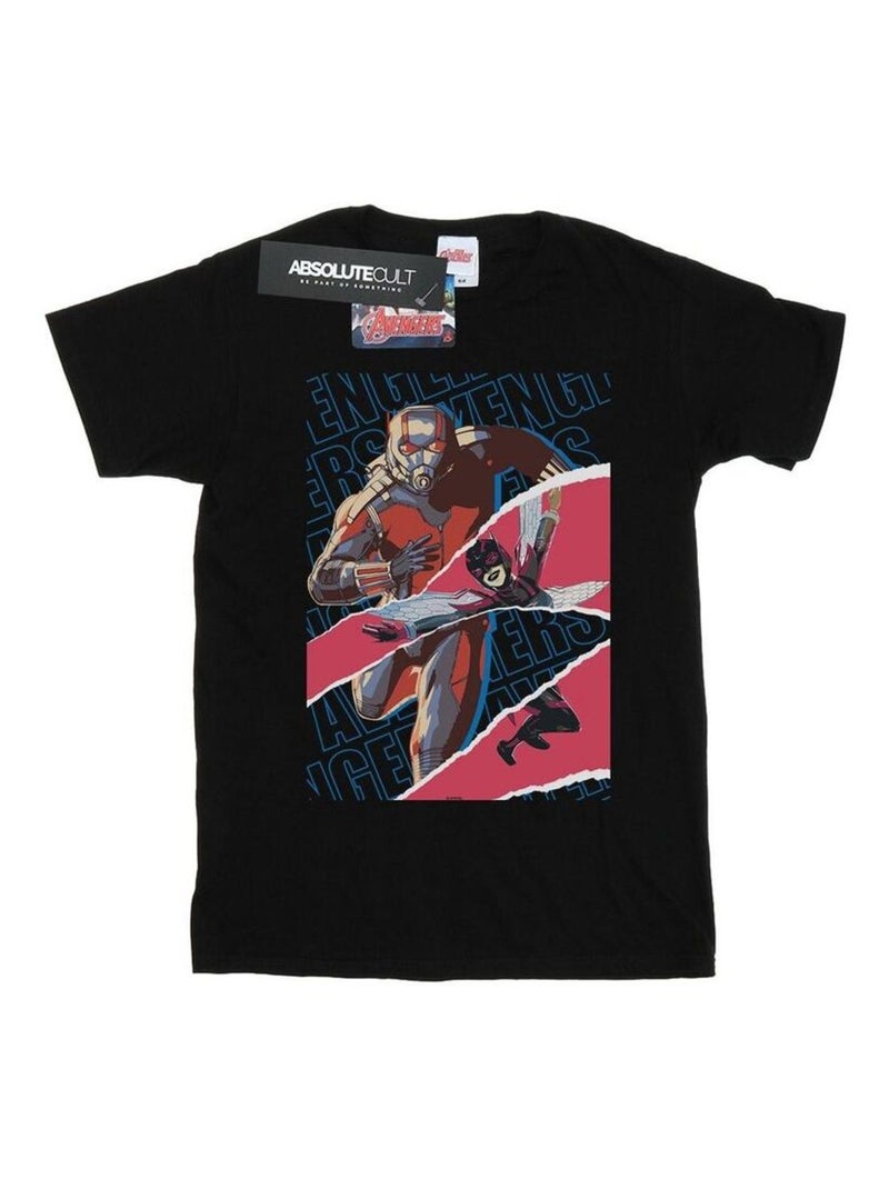 Marvel - T-shirt AVENGERS AND Noir - Kiabi