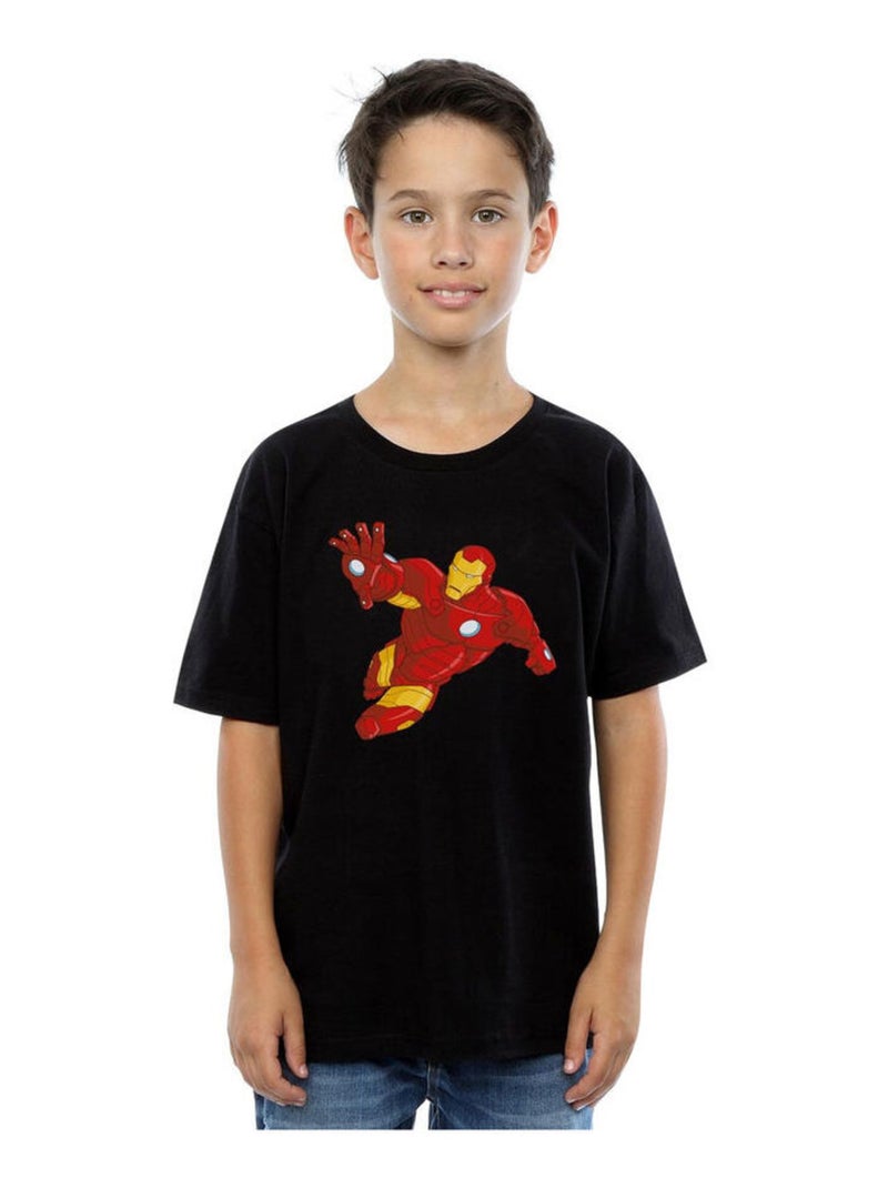 Marvel - T-shirt AVENGERS ARMOURED Noir - Kiabi