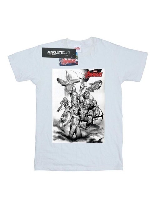 Marvel - T-shirt AVENGERS ASSEMBLE - Kiabi Marvel - T-shirt AVENGERS ASSEMBLE - Kiabi