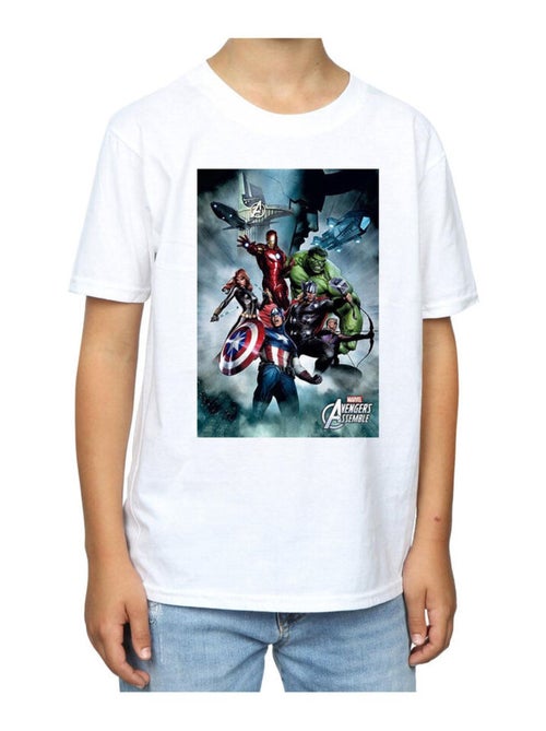 Marvel - T-shirt AVENGERS ASSEMBLE - Kiabi
