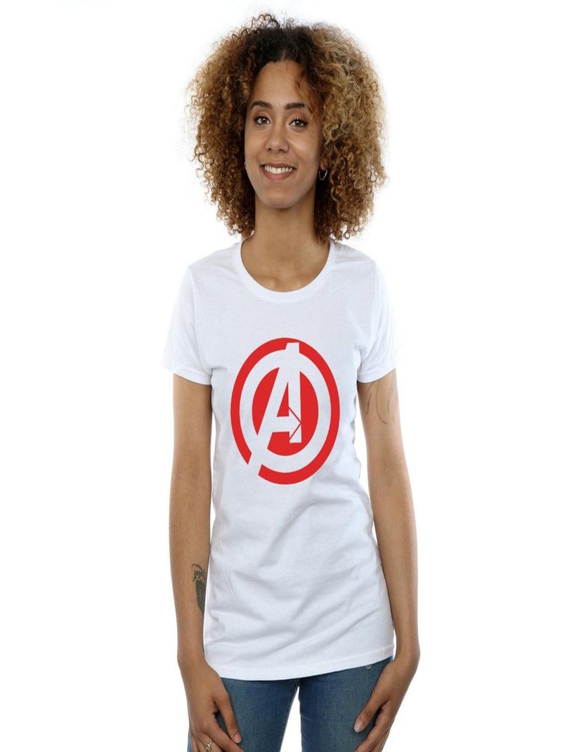 Marvel - T-shirt AVENGERS ASSEMBLE Blanc - Kiabi