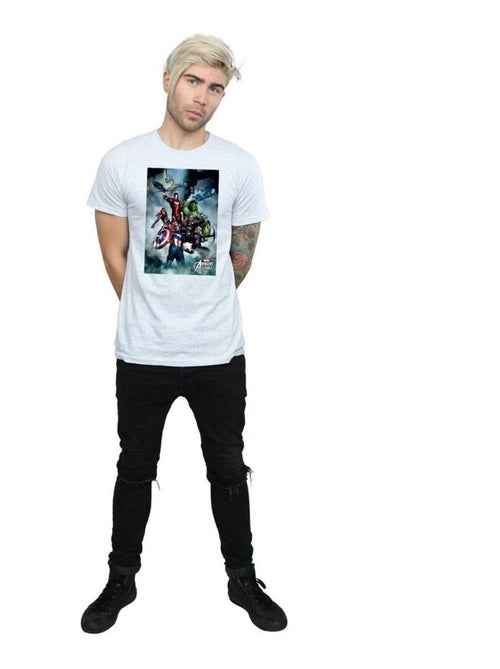 Marvel - T-shirt AVENGERS ASSEMBLE - Kiabi Marvel - T-shirt AVENGERS ASSEMBLE - Kiabi