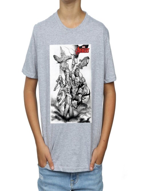 Marvel - T-shirt AVENGERS ASSEMBLE - Kiabi