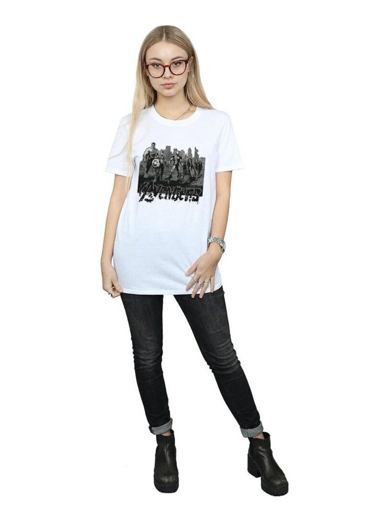Marvel - T-shirt AVENGERS Blanc - Kiabi