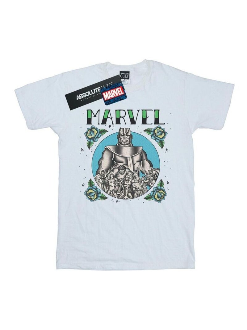 Marvel - T-shirt AVENGERS Blanc - Kiabi