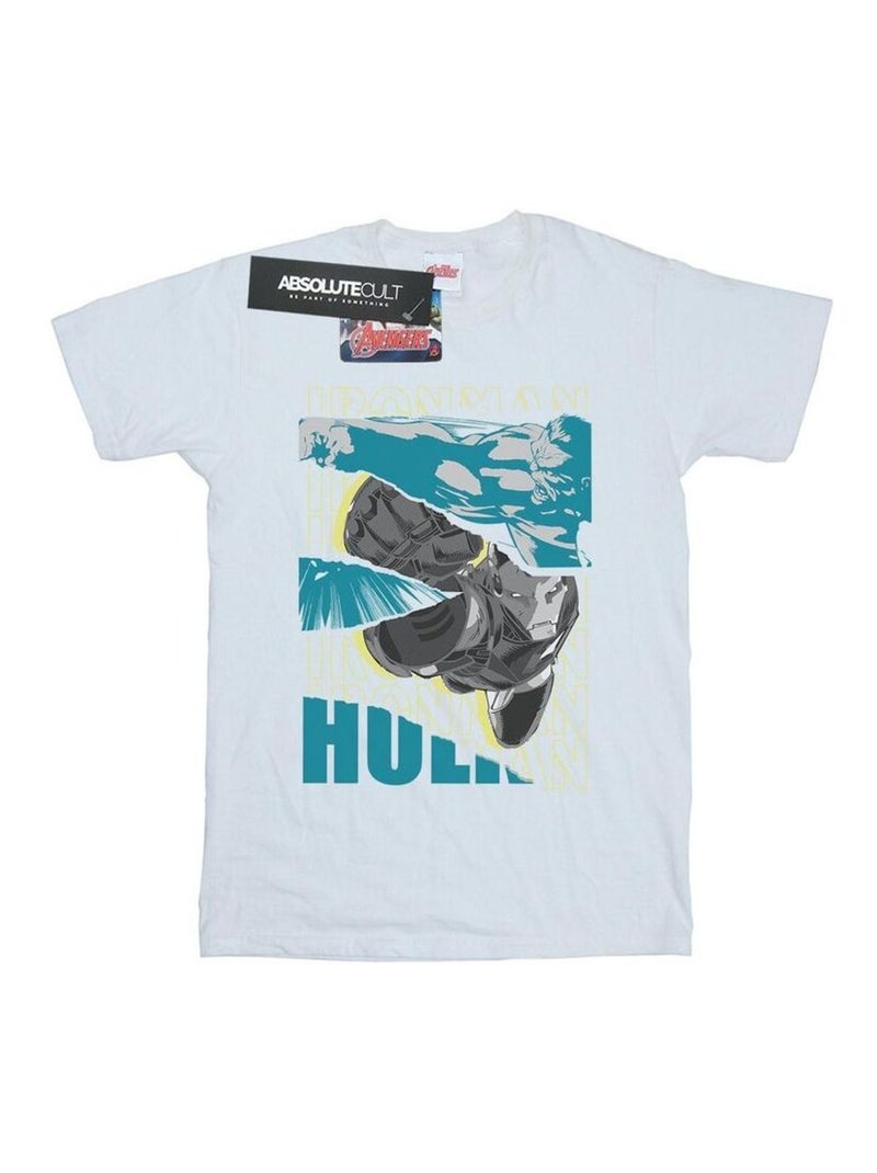 Marvel - T-shirt AVENGERS Blanc - Kiabi