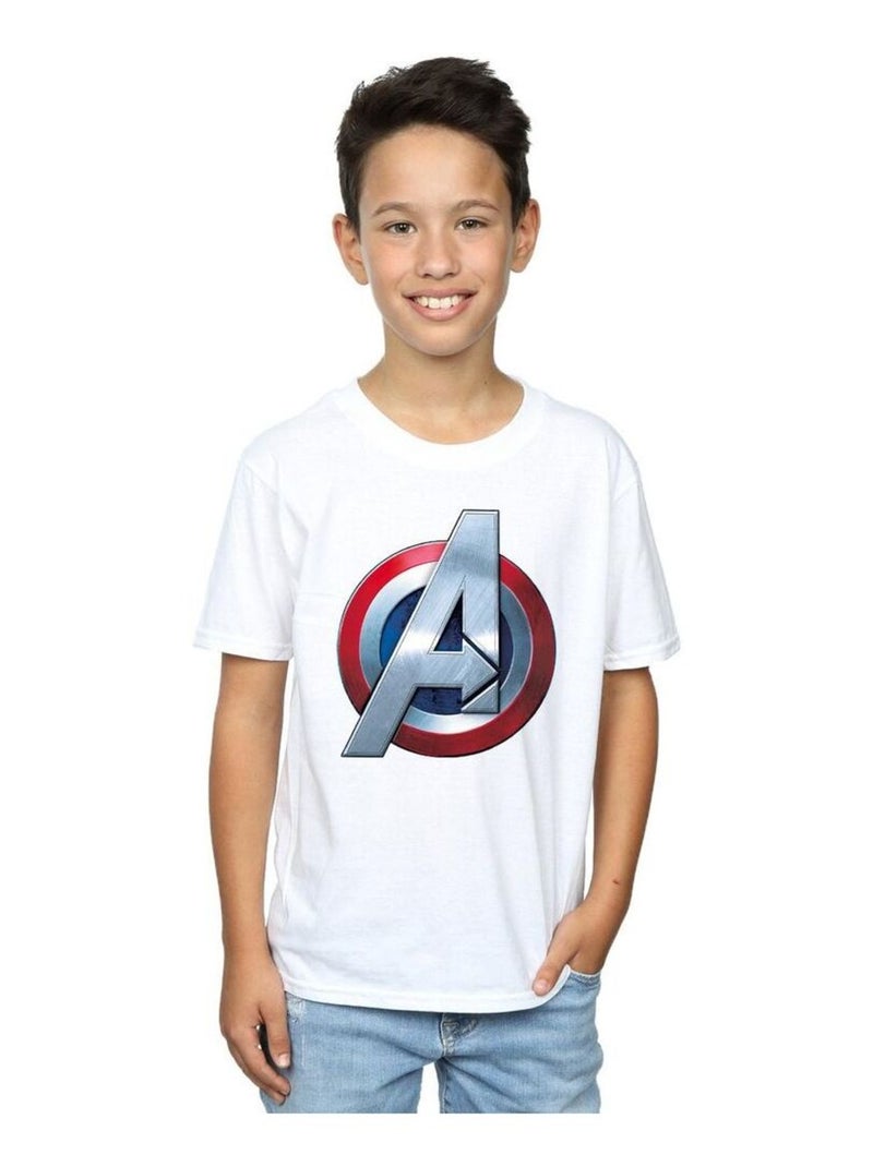 Marvel - T-shirt AVENGERS Blanc - Kiabi